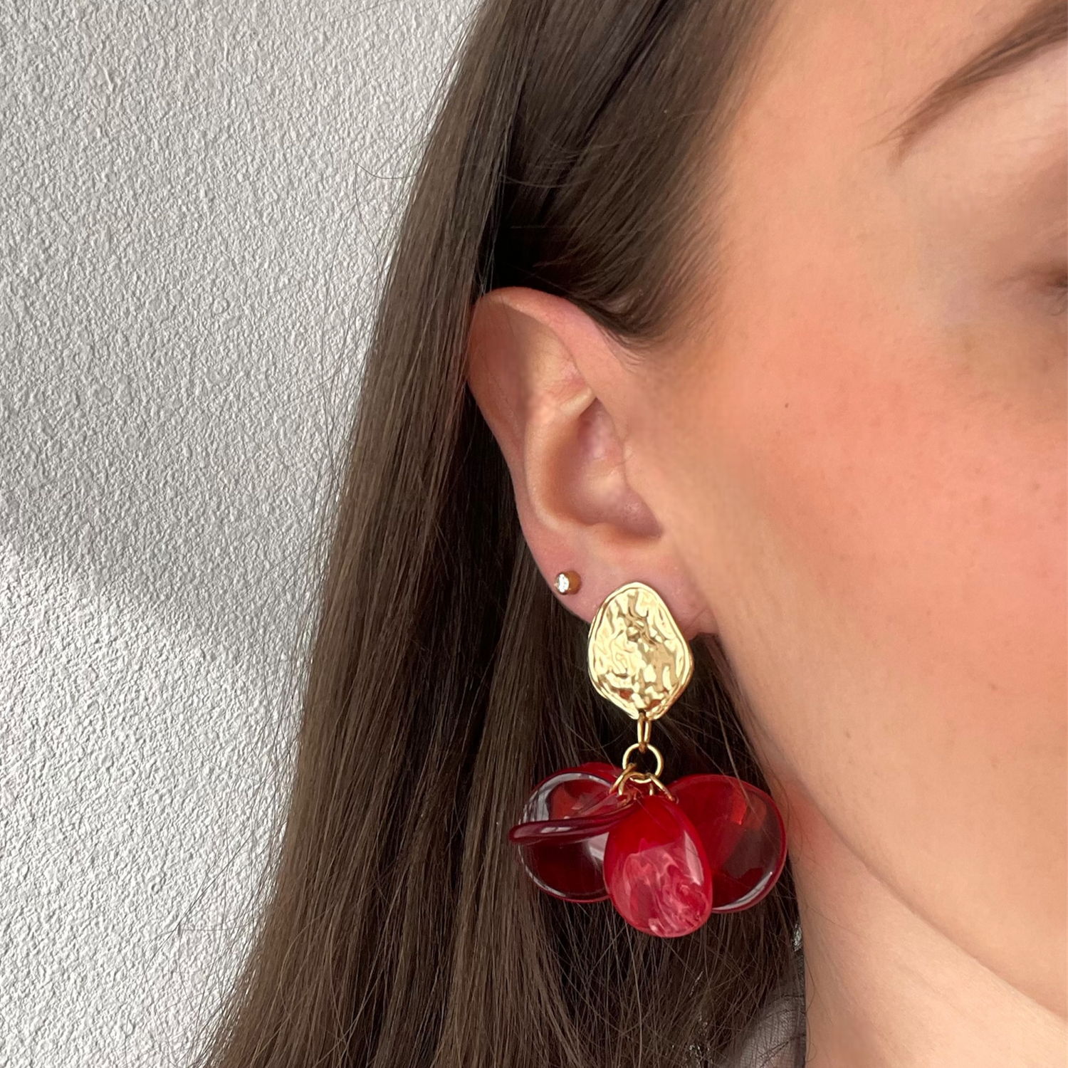 Boucles d’oreilles Tulipe