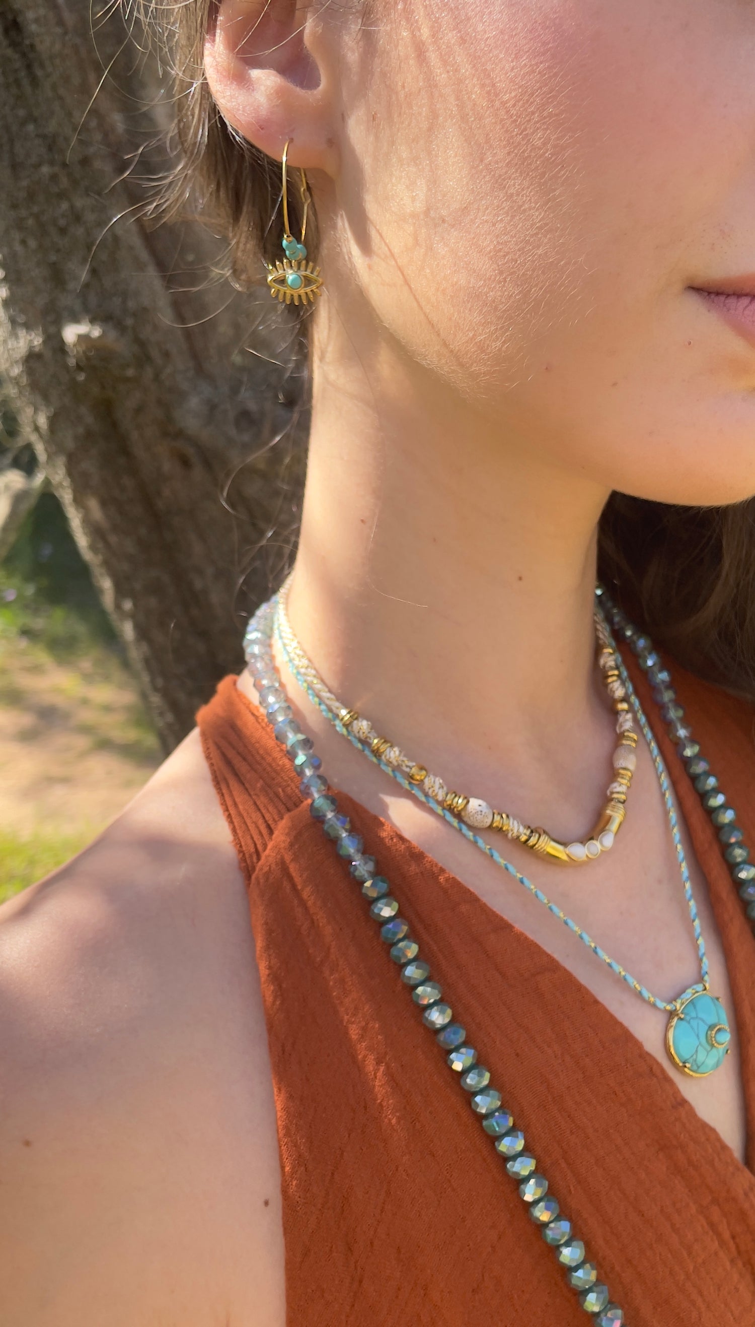 Boucles d’oreilles Vela