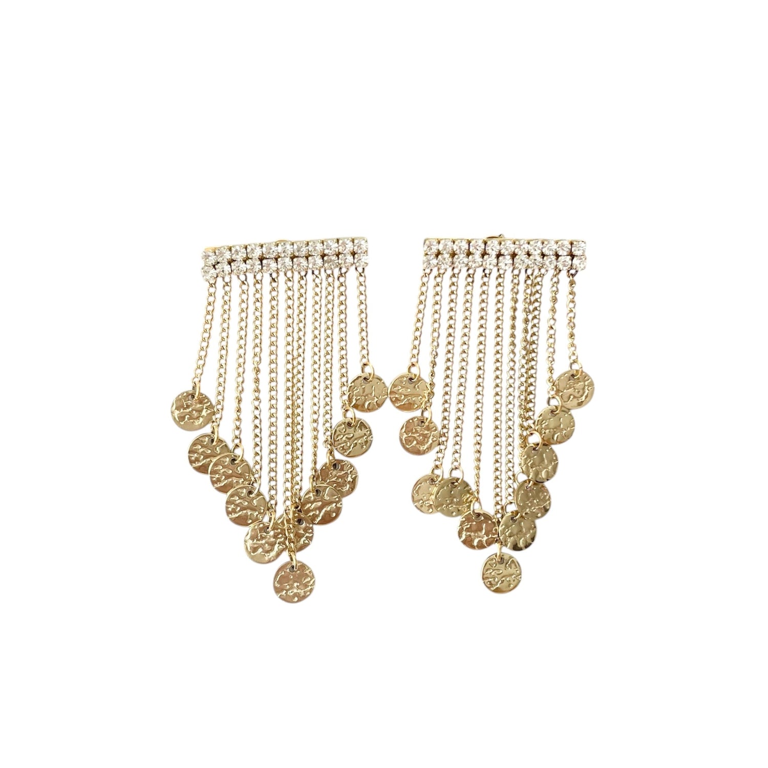 Boucles d’oreilles pendantes Acier Inoxydable - Esmeralda