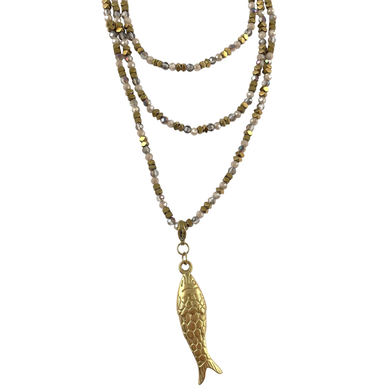Collier Sautoir Acier Inoxydable - Marina