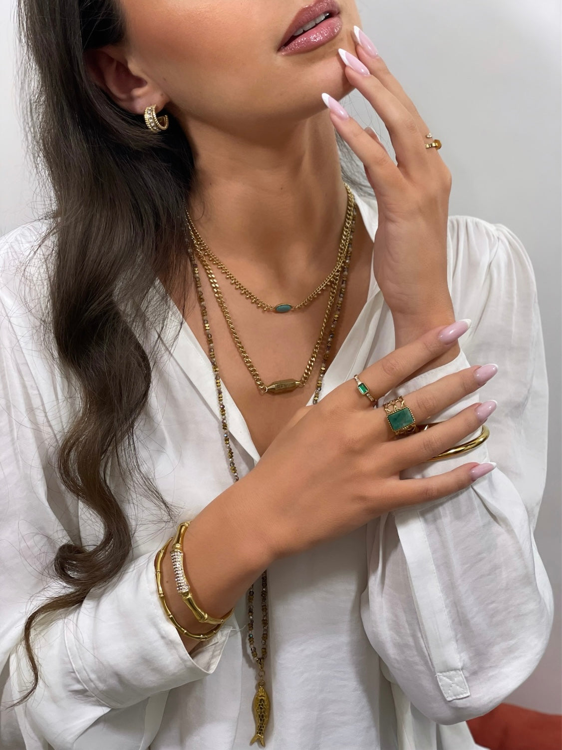 Collier Sautoir Acier Inoxydable - Marina