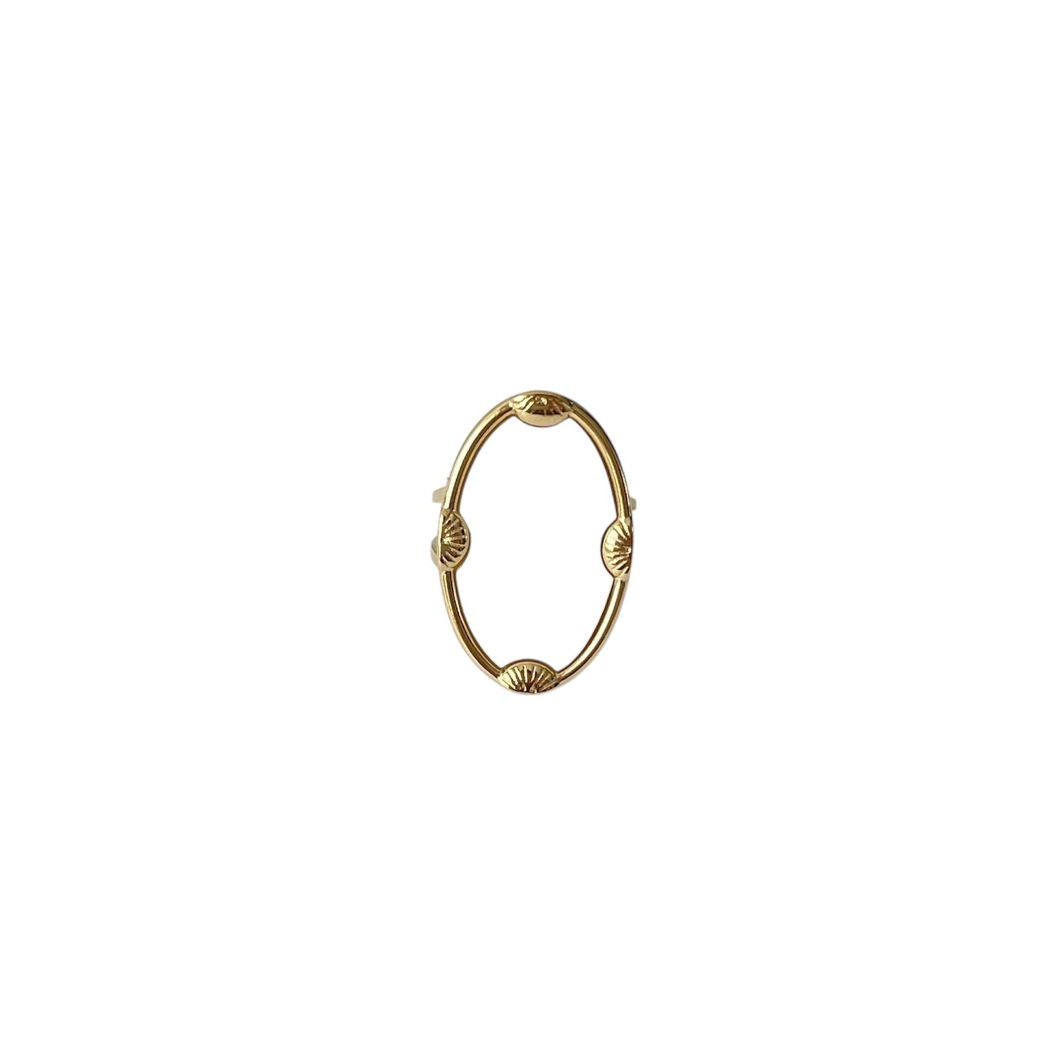 Bague Nacre Blanche - Tess