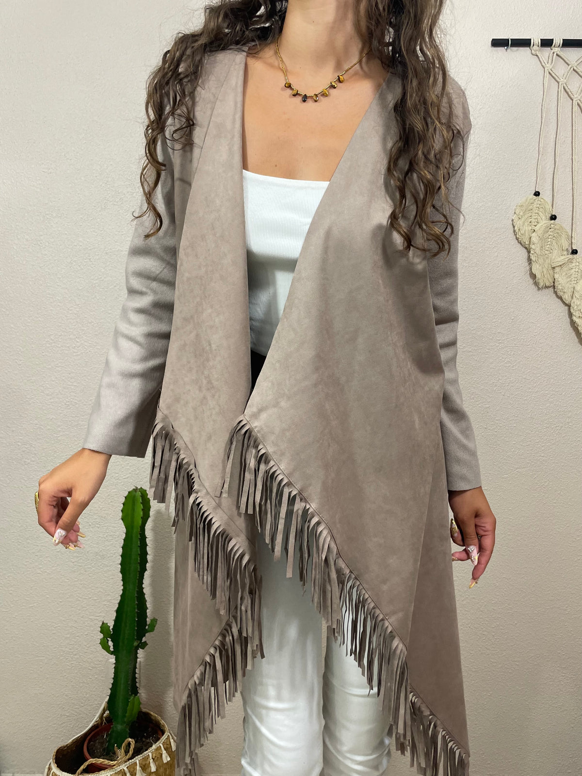 Cardigan à franges - Maya