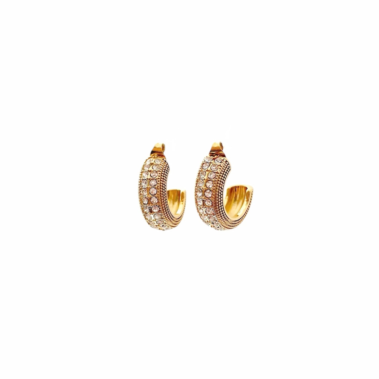 Créoles Strass Scarlett