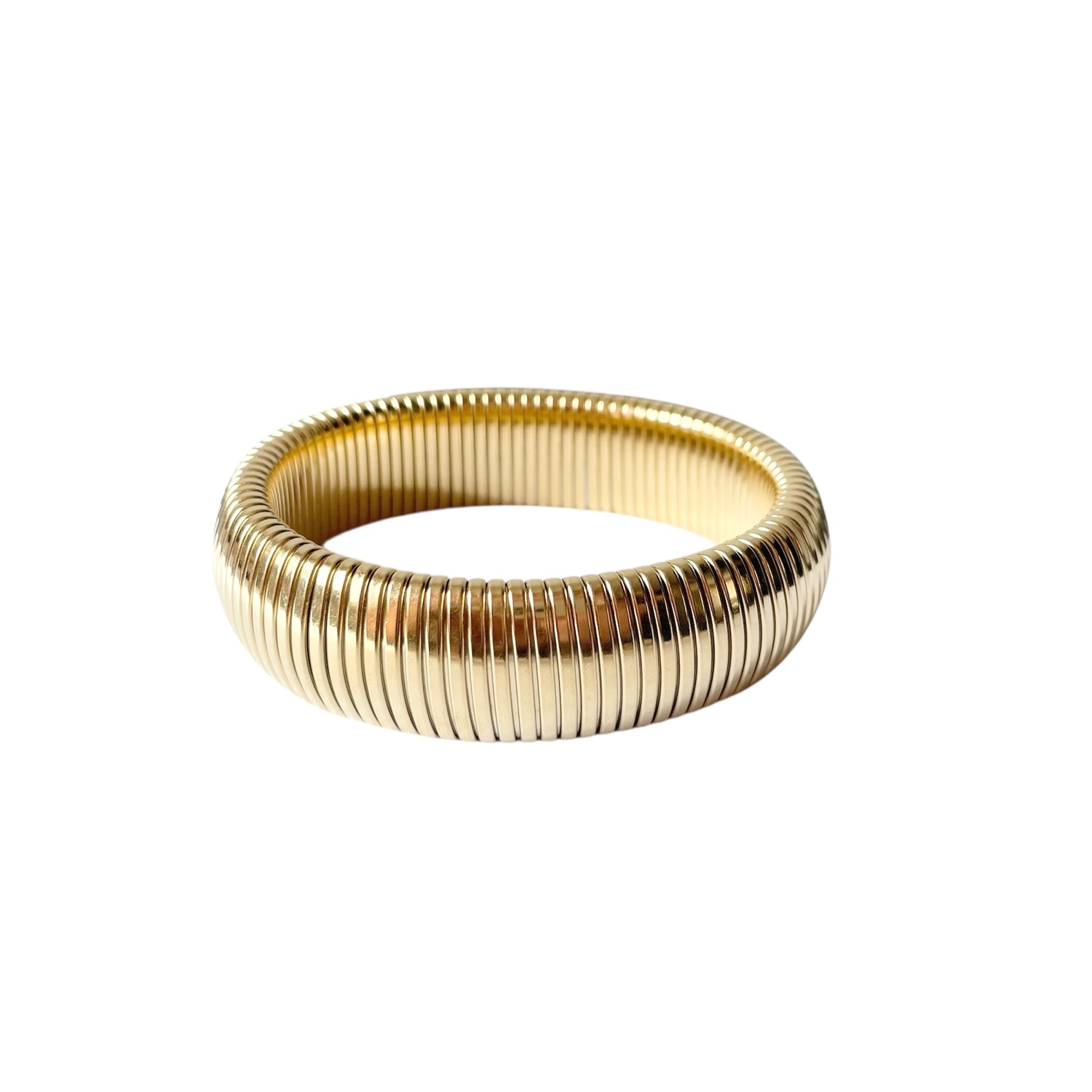 Jonc Maille épaisse Acier Inoxydable - Lorena
