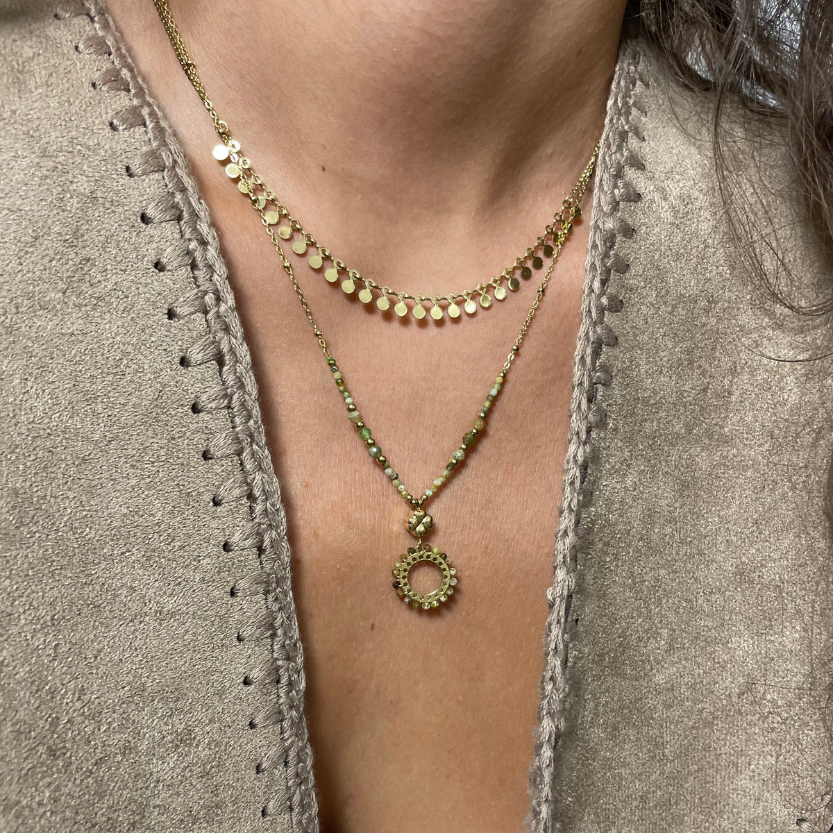 Collier double rang - Harmonie