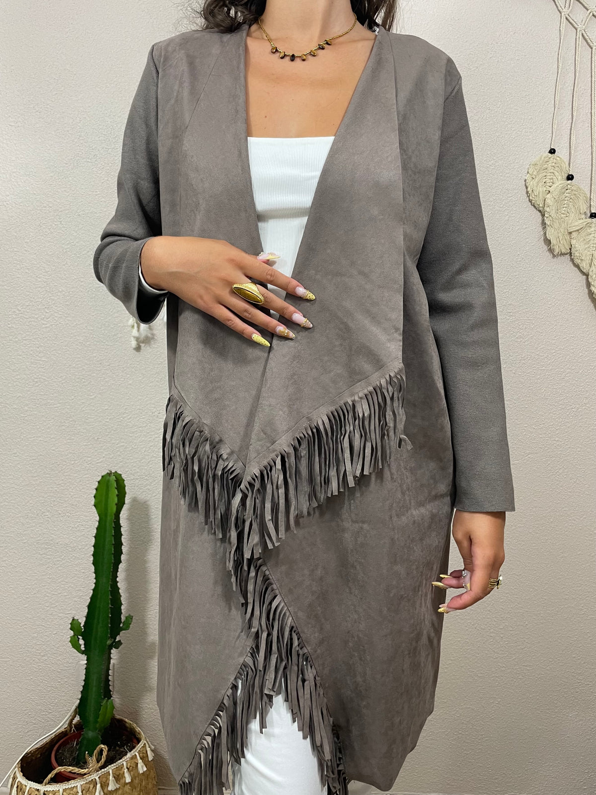 Cardigan à franges - Maya