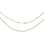 Chaîne de taille Multi rang doré en acier inoxydable pour femme 