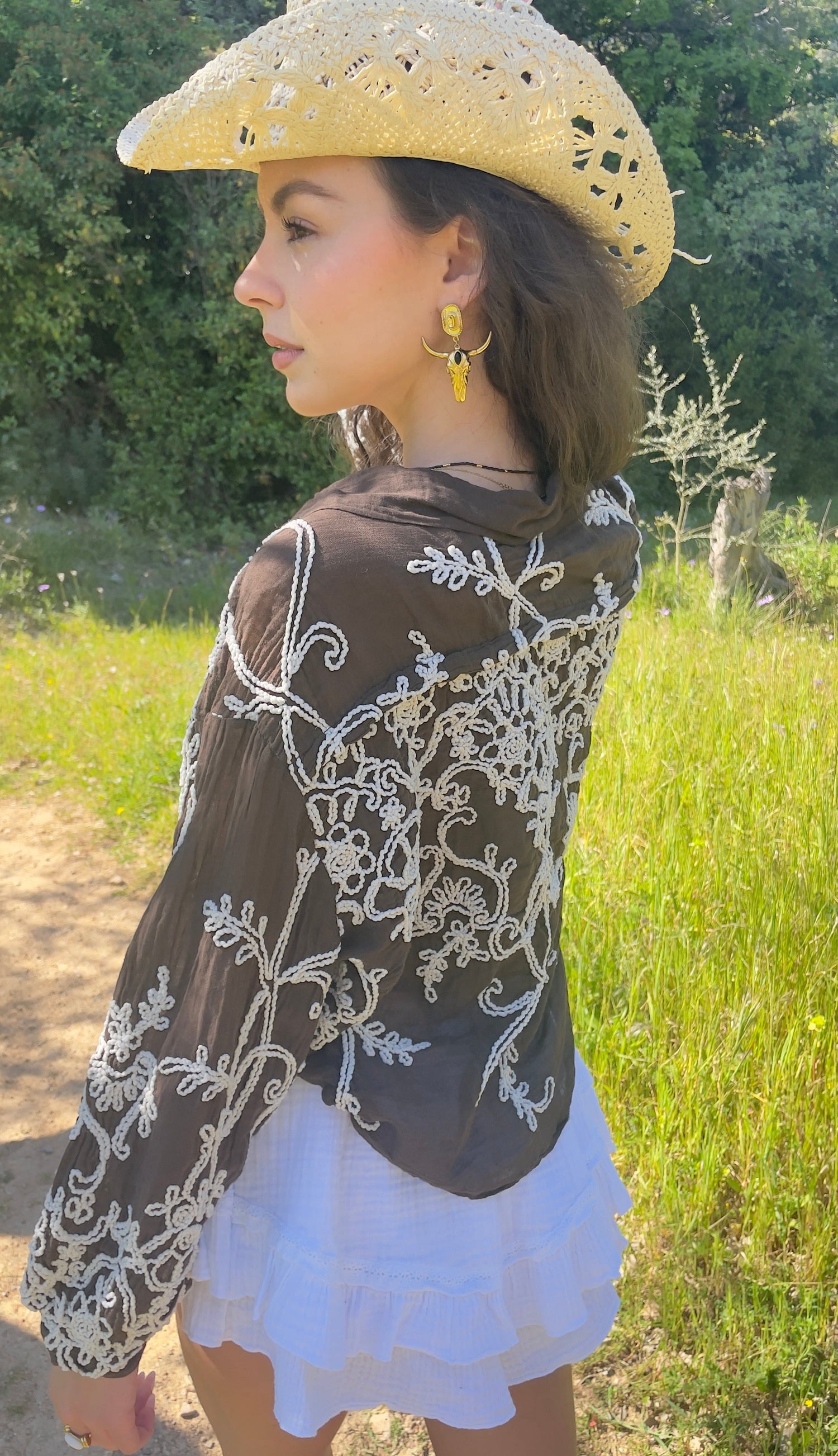 Chemise Broderia