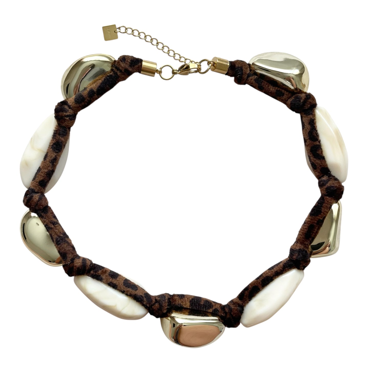 Collier léopard pour femme 