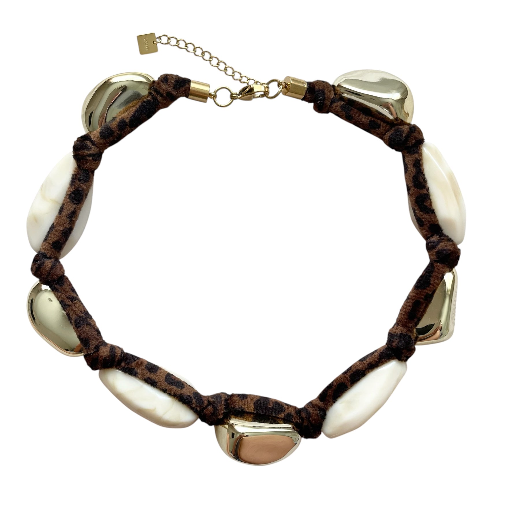 Collier léopard pour femme 