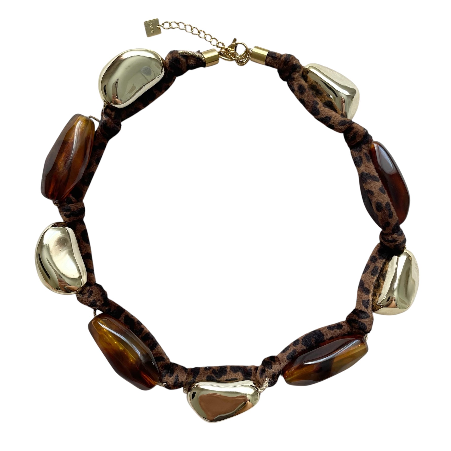 Collier léopard tendance pour femme 