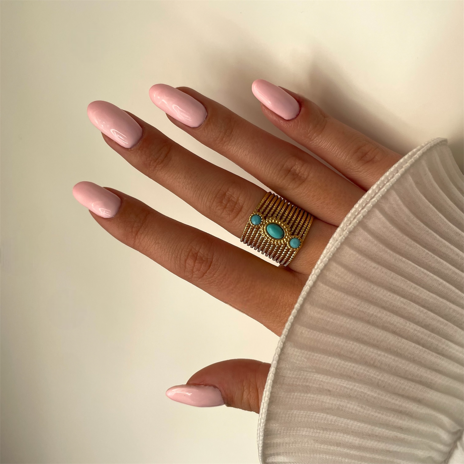 Bague Howlite Bleue - Armel