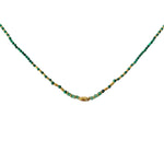 Collier en pierres naturelles Malachite pour femme 