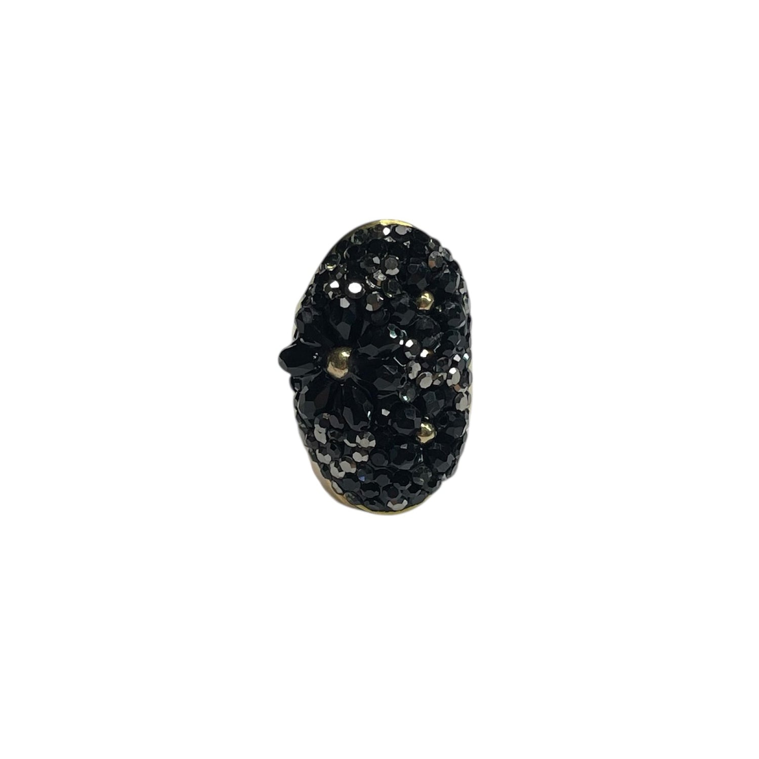 Bague Perles noires - Bella