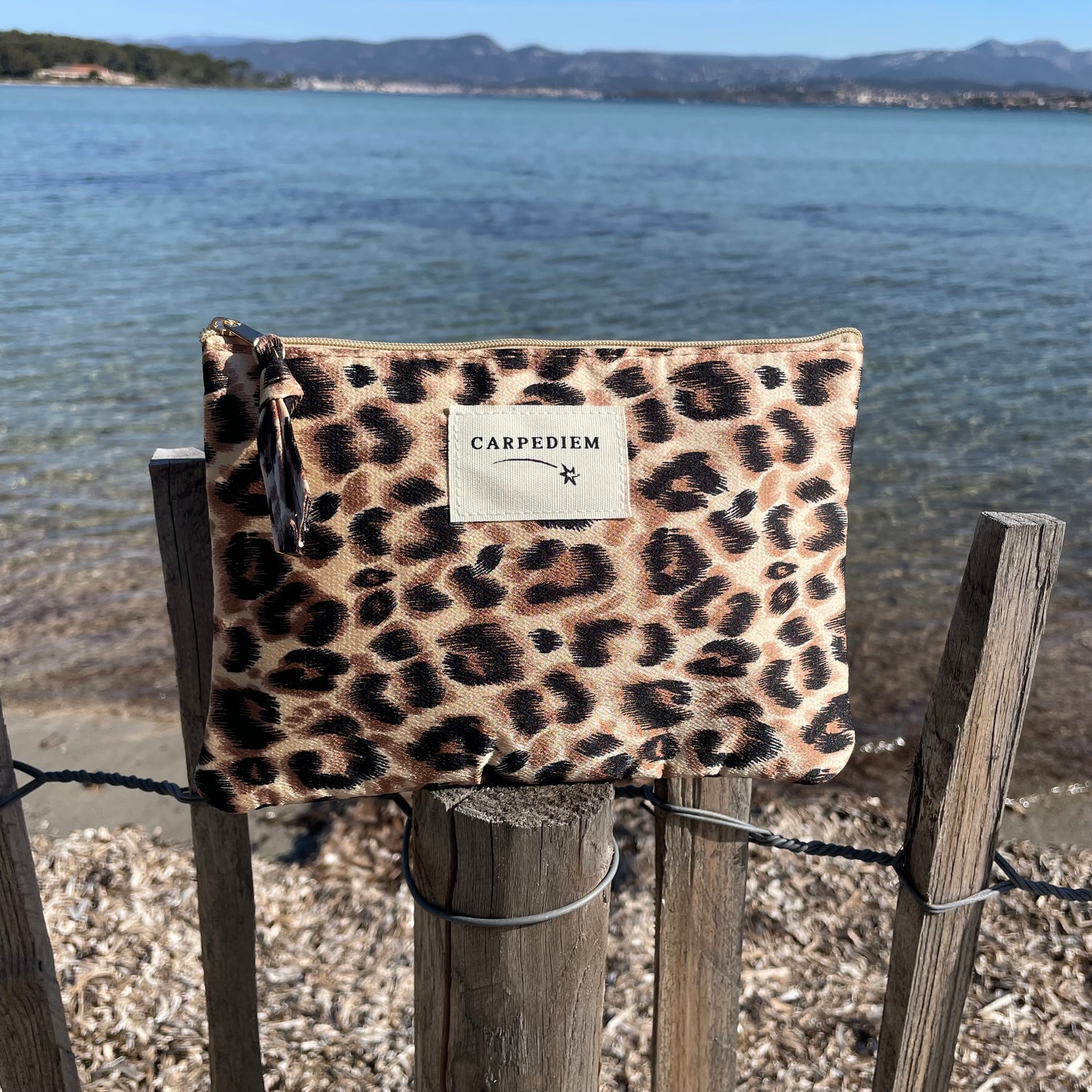 Pochette léopard tendance 