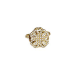 Bague anti stress et d’anxiété trèfle à 4 feuilles tendance pour femme 